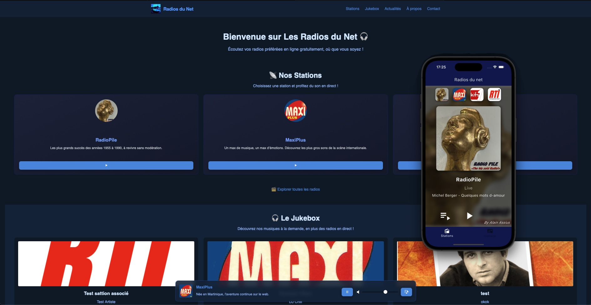 Visuel global Les Radios du Net